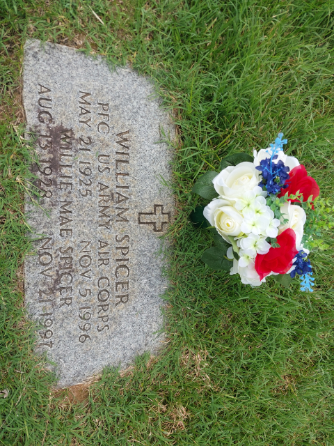 Flower delivery for Willie Mae Spicer