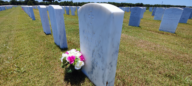 Flower delivery for James T Hanley