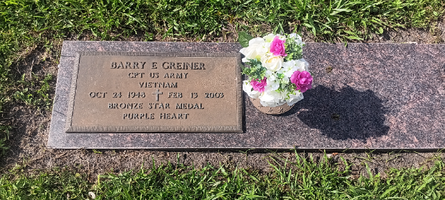 Flower delivery for Barry Eugene Greiner