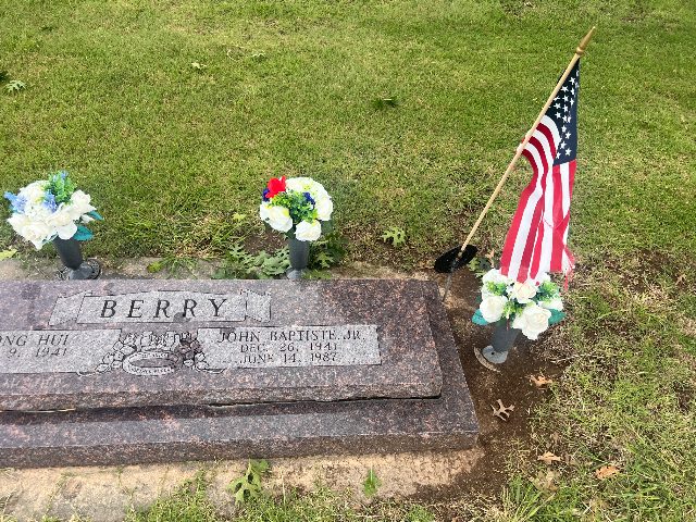 Flower delivery for John Baptiste Berry