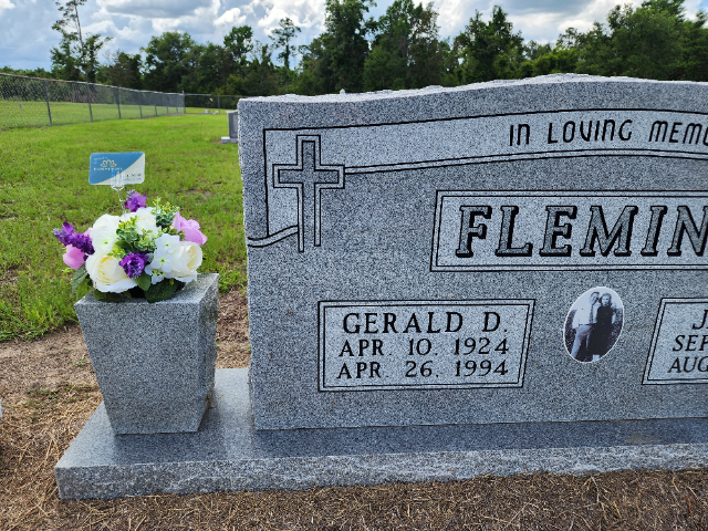 Flower delivery for Gerald Dwight Fleming