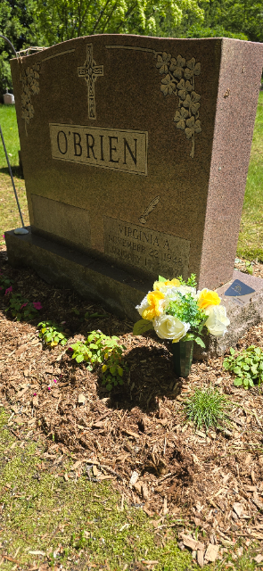 Flower delivery for Virginia A. O’Brien