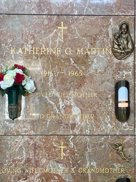 Flower delivery for Katherine G. Martin