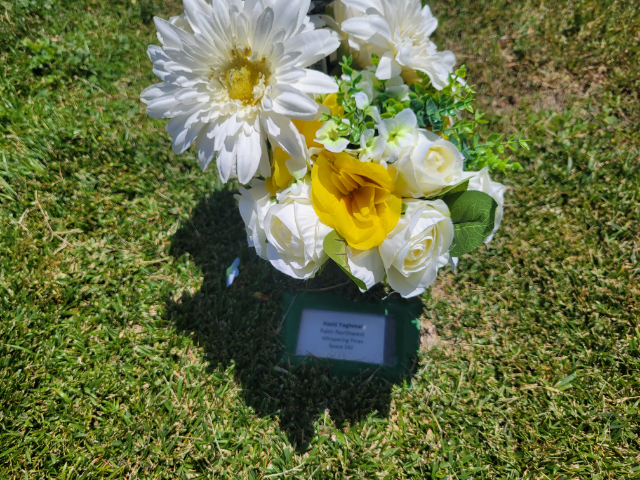 Flower delivery for Hasti Yaghmai