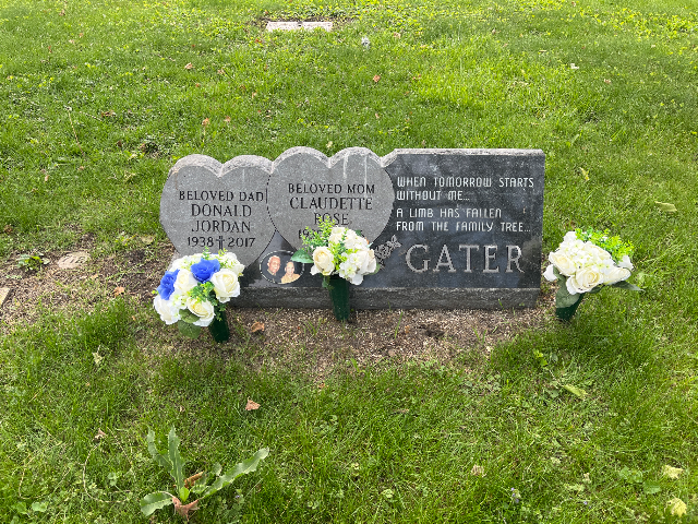 Flower delivery for Donald Jordan Gater