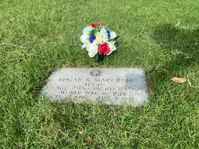 Flower delivery for Edgar Ray Marcrum