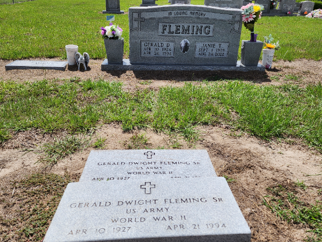 Flower delivery for Gerald Dwight Fleming