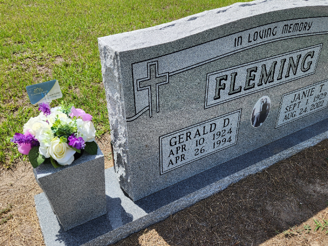 Flower delivery for Gerald Dwight Fleming