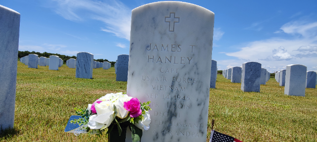 Flower delivery for James T Hanley