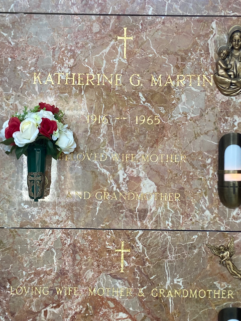 Flower delivery for Katherine G. Martin