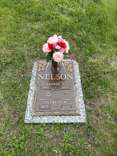 Flower delivery for George N. N. Nelson