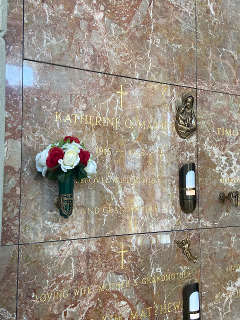 Flower delivery for Katherine G. Martin