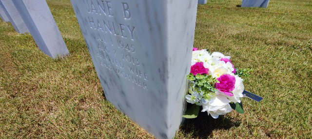 Flower delivery for James T Hanley