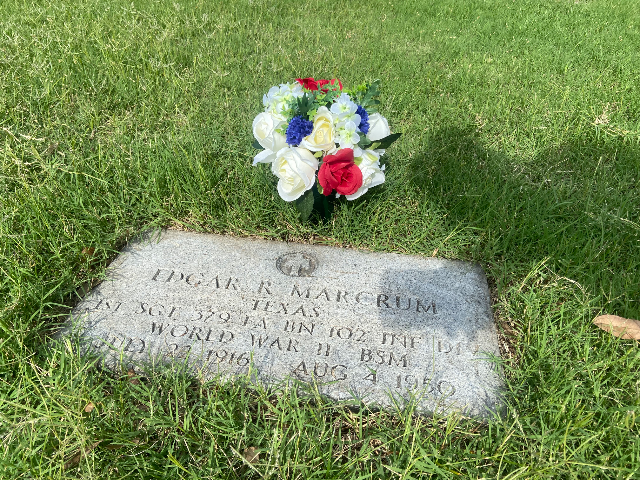 Flower delivery for Edgar Ray Marcrum