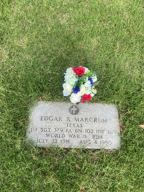 Flower delivery for Edgar Ray Marcrum