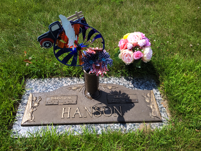 Flower delivery for Grace Lillian Hanson