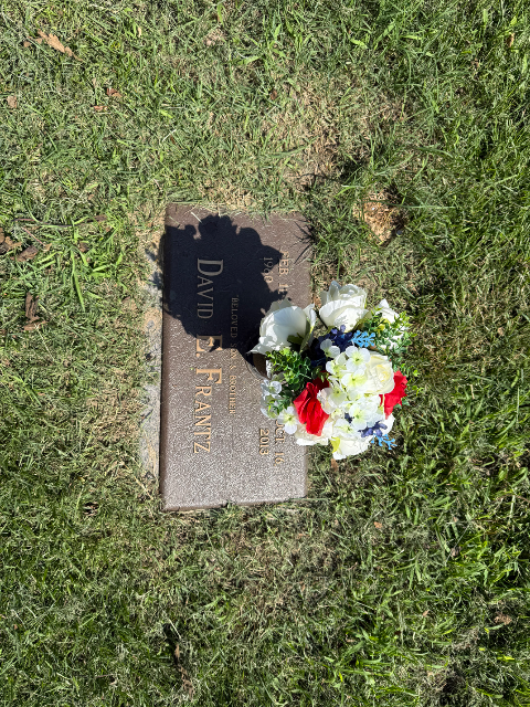 Flower delivery for David E Frantz