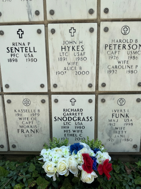 Flower delivery for Alice Virginia Hykes