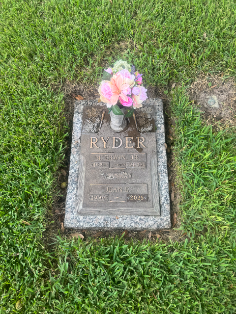 Flower delivery for Jean Elizabeth Ryder