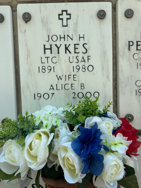 Flower delivery for Alice Virginia Hykes