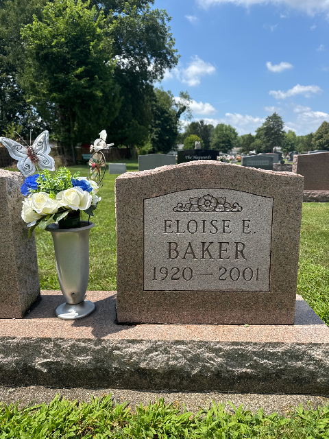 Flower delivery for Ruby Eloise Baker