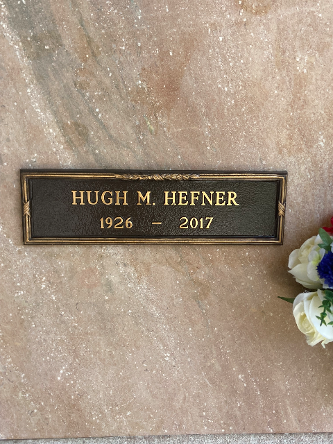 Flower delivery for Hugh Hefner