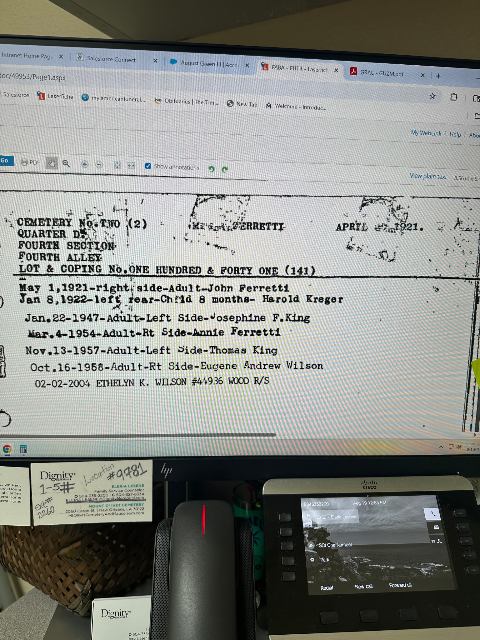 Flower delivery for Josephine King