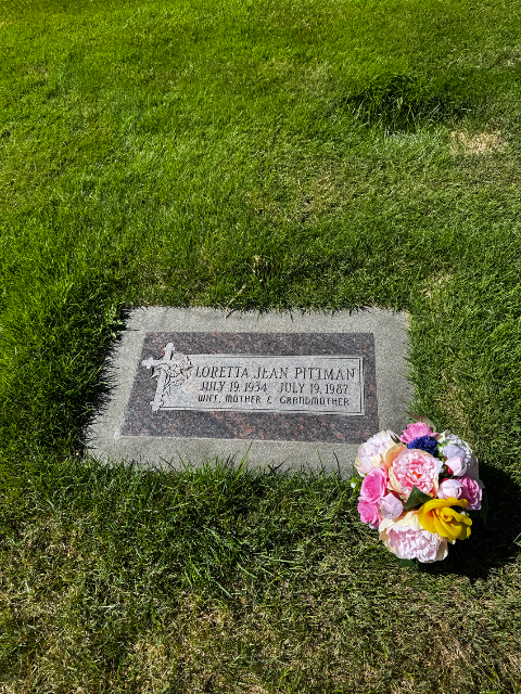 Flower delivery for Loretta Jean Pittman