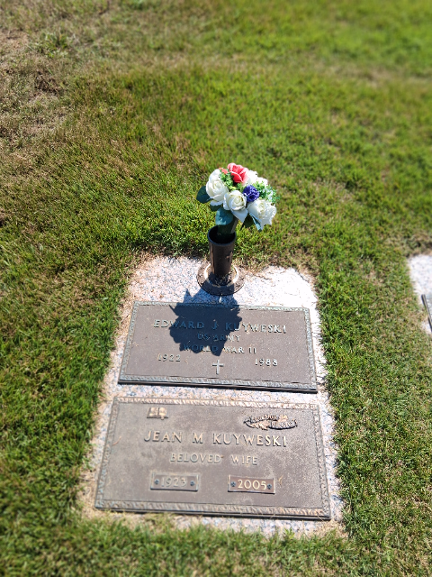 Flower delivery for Edward J. Kuyweski