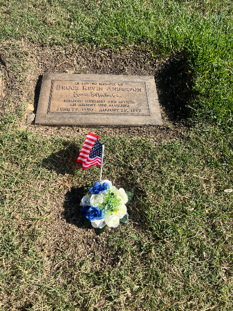 Flower delivery for Bruce Kevin Anderson