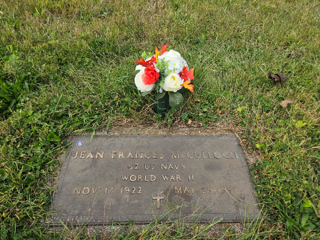 Flower delivery for Jean Lloyd McCulloch