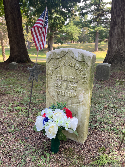 Flower delivery for Frank Aretas Haskell