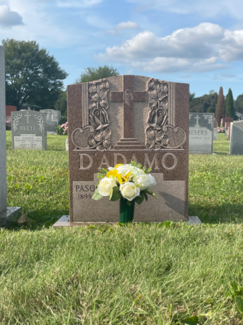 Flower delivery for Pasquale ‘Pete’ D’Adamo