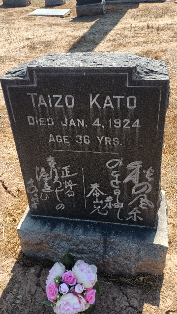 Flower delivery for Taizo Kato