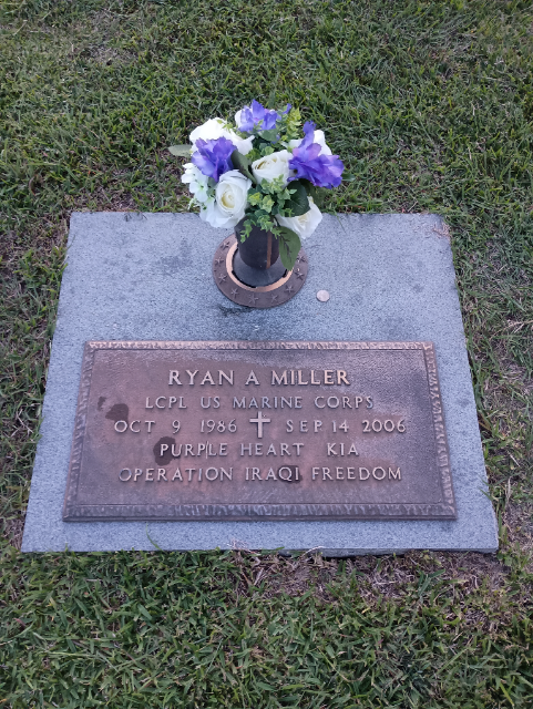 Flower delivery for Ryan Adam Miller