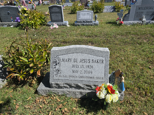 Flower delivery for Mary Baker