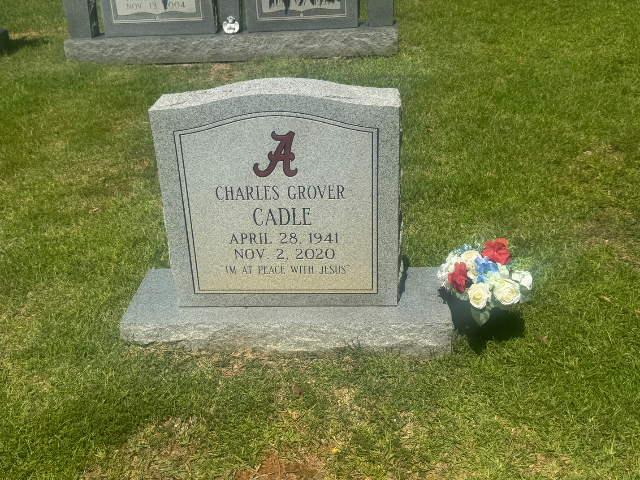 Flower delivery for Charles Grover Cadle