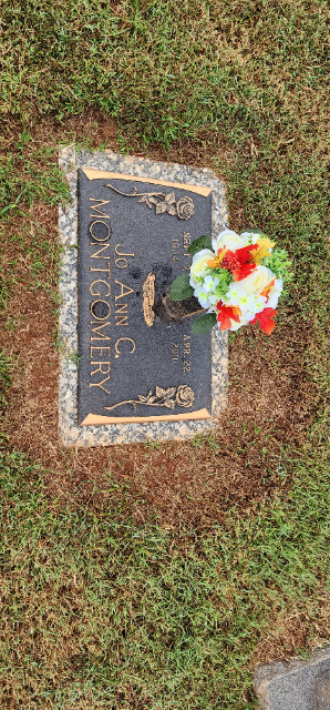 Flower delivery for Mary JoAnn Montgomery