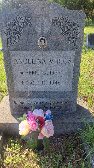 Flower delivery for Angelina Rios