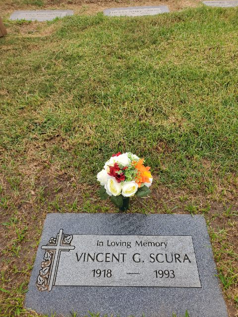 Flower delivery for Vincent G. Scura