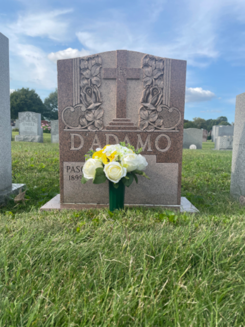 Flower delivery for Pasquale ‘Pete’ D’Adamo