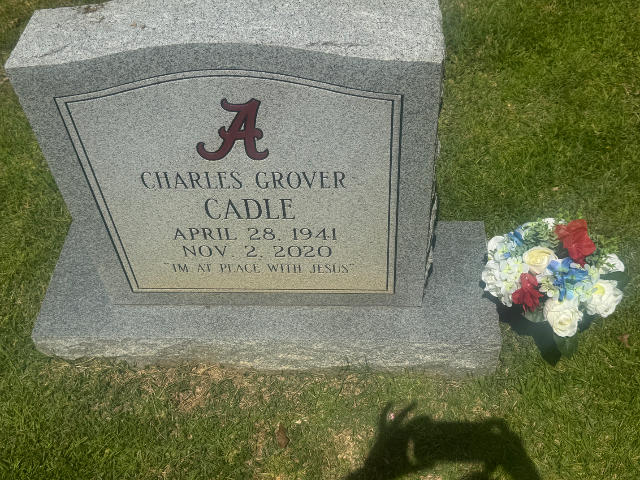 Flower delivery for Charles Grover Cadle