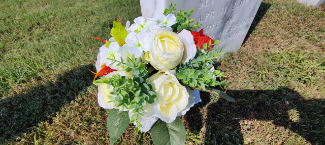 Flower delivery for James T Hanley