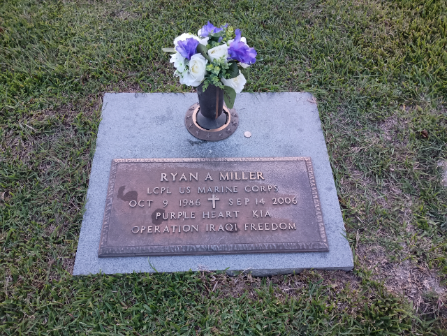 Flower delivery for Ryan Adam Miller