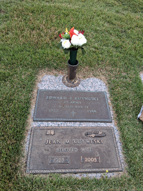 Flower delivery for Edward J. Kuyweski