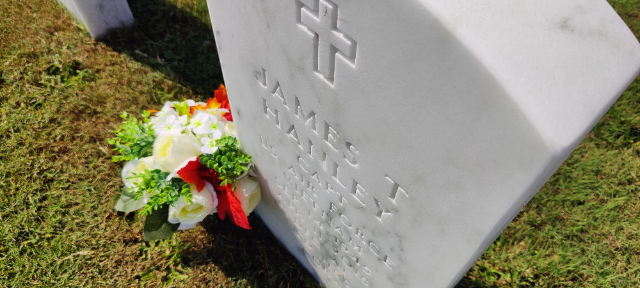 Flower delivery for James T Hanley