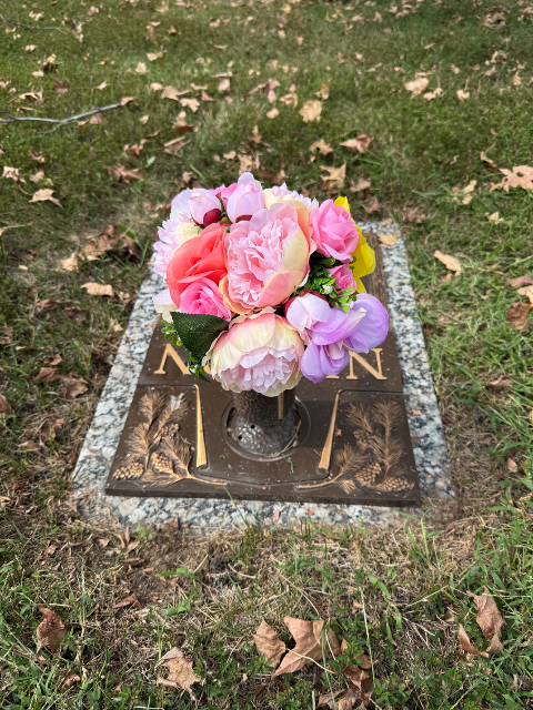 Flower delivery for George N. N. Nelson