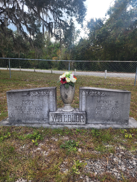 Flower delivery for Minnie Wheeler