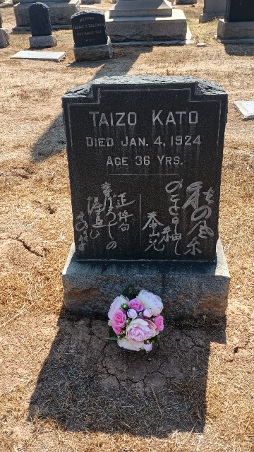 Flower delivery for Taizo Kato