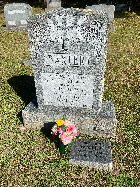 Flower delivery for Andrew Baty Baxter